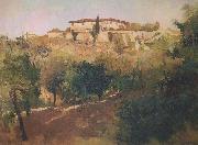 Frank Duveneck Villa Castellani, Bellosguardo oil painting on canvas